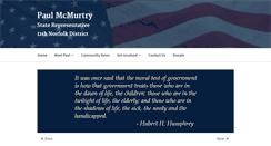 Desktop Screenshot of paulmcmurtry.org